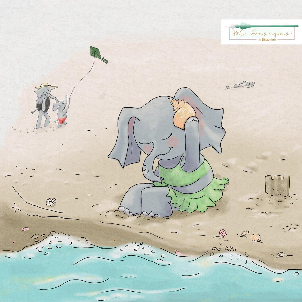 Elephant Escapades - Beach Time