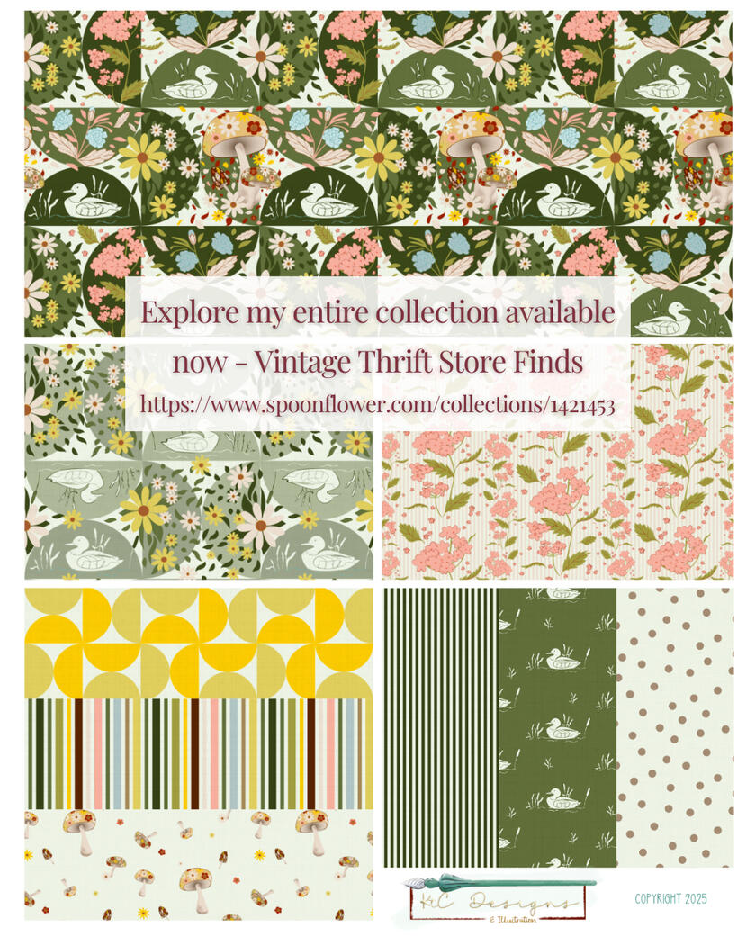 Vintage Thrift Store Pattern Collection