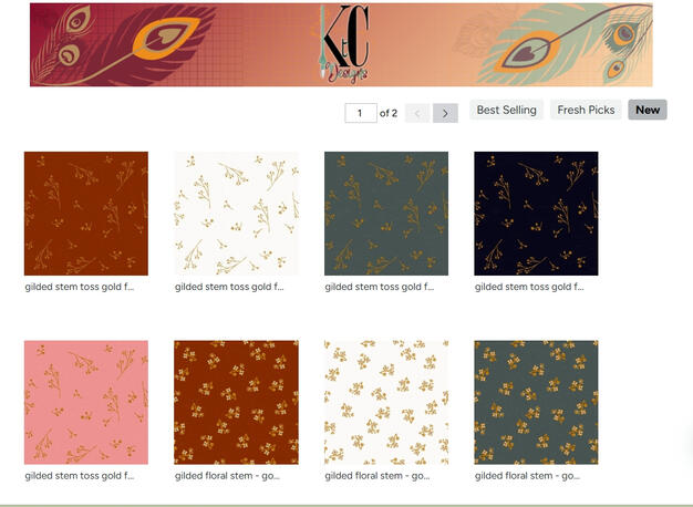 Spoonflower Shop